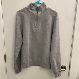 KOTN Unisex Quarter Zip French Terry Sweatshirt